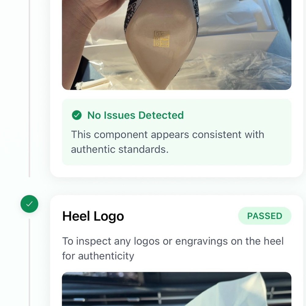 Dior Women's Monochrome Patterned Heels - Picture 8 of 10